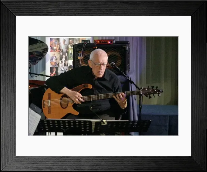 Framed Print : Steve Swallow, Simple Songs, Watermill Jazz Club, Dorking, Surrey, 2019 Framed Print : Steve Swallow, Simple Songs, Watermill Jazz Club, Dorking, Surrey, 2019