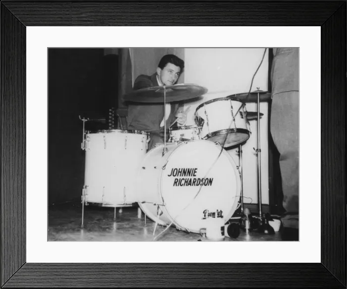 Framed Print : Johnnie Richardson, c1963. Creator: Brian Foskett Framed Print : Johnnie Richardson, c1963. Creator: Brian Foskett