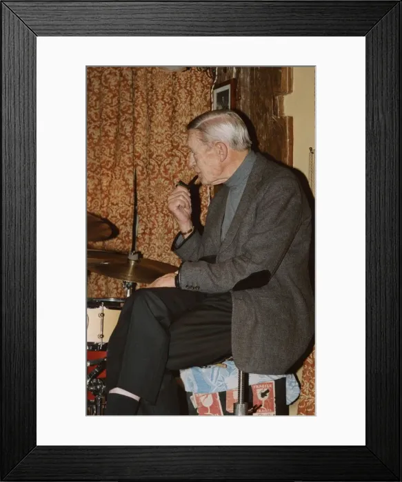 Framed Print : Jack Parnell, unknown venue, 2003. Creator: Brian Foskett Framed Print : Jack Parnell, unknown venue, 2003. Creator: Brian Foskett