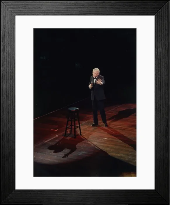 Framed Print : Frank Sinatra, Royal Albert Hall, London, 1989. Creator: Brian Foskett