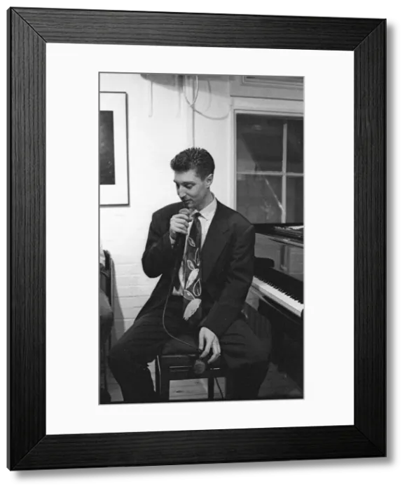 Framed Print : Benny Green, Tenor Clef, Hoxton Square, London, 1992. Creator: Brian O Connor Framed Print : Benny Green, Tenor Clef, Hoxton Square, London, 1992. Creator: Brian O Connor
