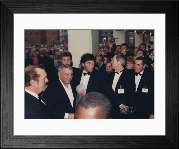 Framed Print : Frank Sinatra, Royal Albert Hall, London, 1989. Creator: Brian Foskett Framed Print : Frank Sinatra, Royal Albert Hall, London, 1989. Creator: Brian Foskett