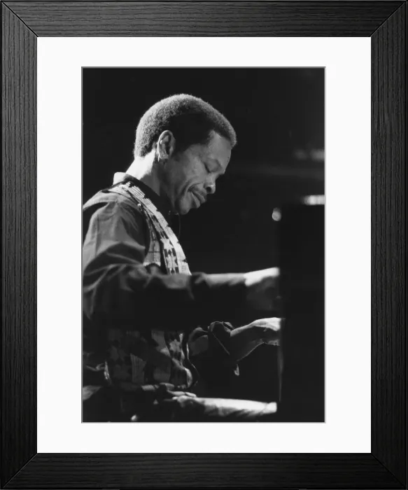 Framed Print : Don Pullen, 1992. Creator: Brian Foskett Framed Print : Don Pullen, 1992. Creator: Brian Foskett