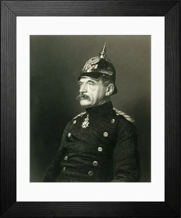 Framed Print : Von Roon, c1872. Creator: William Holl Framed Print : Von Roon, c1872. Creator: William Holl