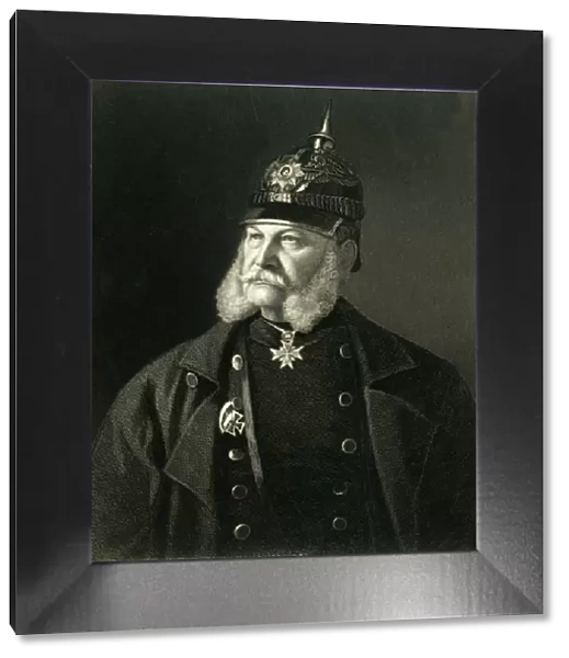 William I, King of Prussia & Emperor of Germany, c1872. Creator: William Holl