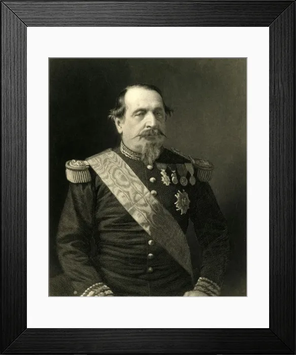 Framed Print : Napoleon III, c1872. Creator: William Holl Framed Print : Napoleon III, c1872. Creator: William Holl