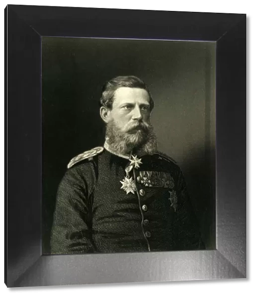 Crown Prince of Prussia, c1872. Creator: William Holl