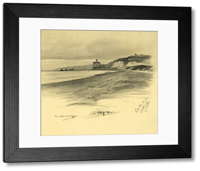 Framed Print : Am Cliff House, 1898. Creator: Christian Wilhelm Allers Framed Print : Am Cliff House, 1898. Creator: Christian Wilhelm Allers