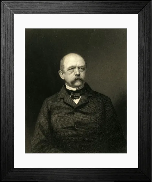 Framed Print : Bismarck, c1872. Creator: William Holl Framed Print : Bismarck, c1872. Creator: William Holl