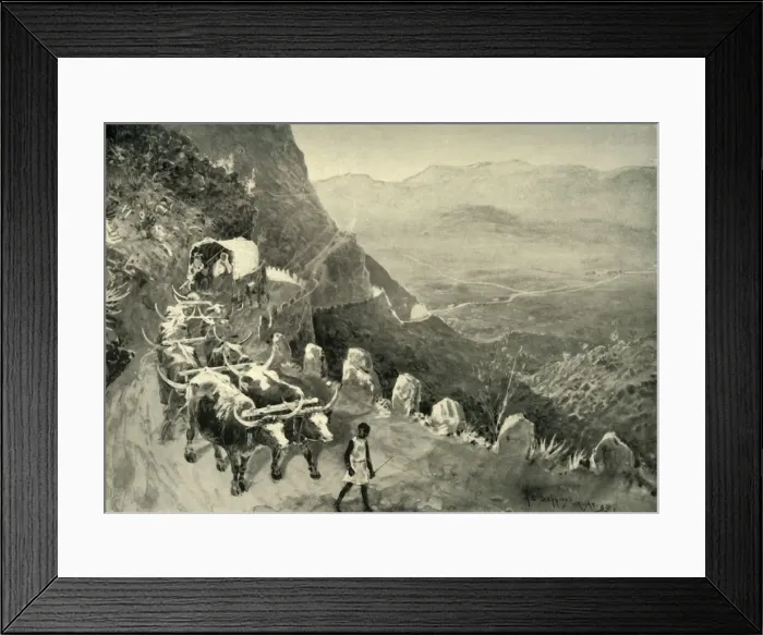Framed Print : Stormberg Pass - The Scene of General Gatacres Operations, 1900. Creator: HC Seppings Wright Framed Print : Stormberg Pass - The Scene of General Gatacres Operations, 1900. Creator: HC Seppings Wright