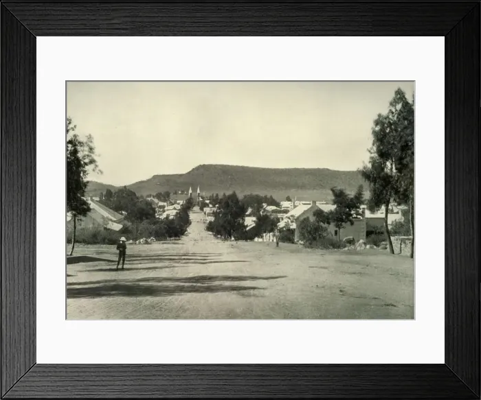 Framed Print : Bloemfontein from the South, 1900. Creator: George Washington Wilson Framed Print : Bloemfontein from the South, 1900. Creator: George Washington Wilson