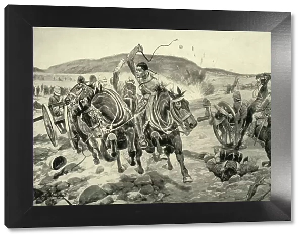 Before Ladysmith - Horse Artillery Galloping to Take Up a New Position, 1900. Creator