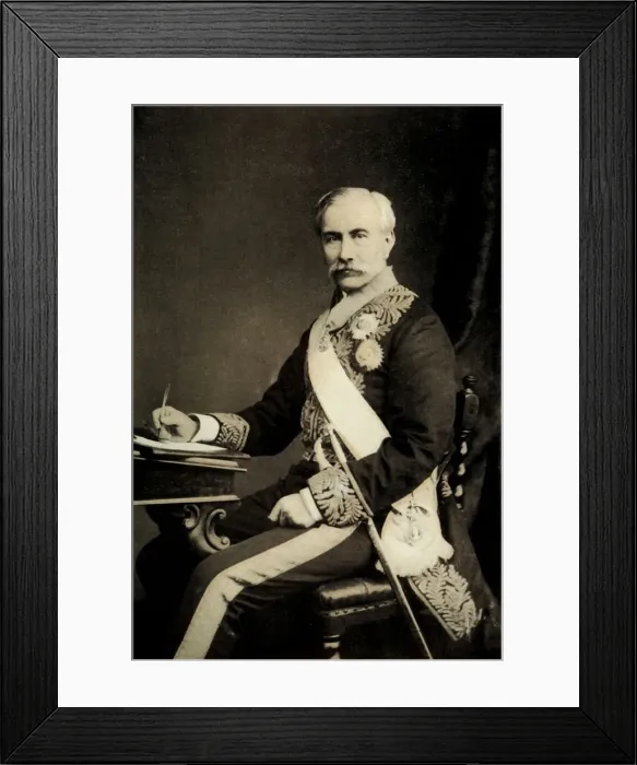 Framed Print : Sir Henry Bartle Frere, Bart. 1900. Creator: Unknown