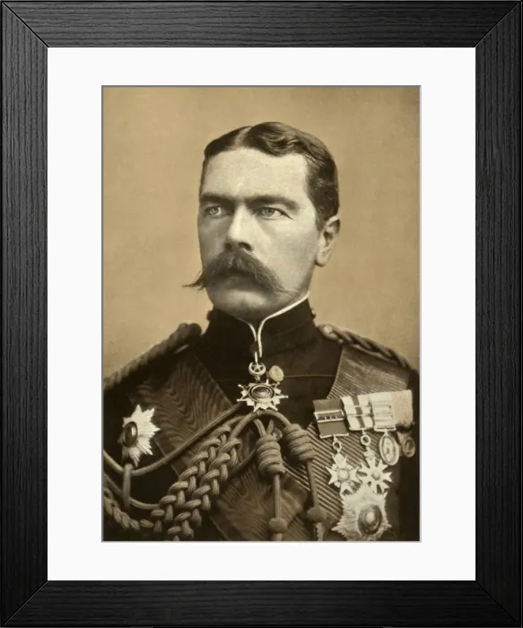 Framed Print : Major-General Lord Kitchener of Khartoum, 1900. Creator: Bassano Ltd Framed Print : Major-General Lord Kitchener of Khartoum, 1900. Creator: Bassano Ltd
