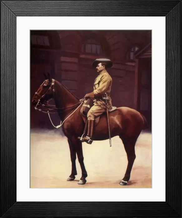 Framed Print : Sergeant-Major-Imperial Light Horse, 1900. Creator: Unknown Framed Print : Sergeant-Major-Imperial Light Horse, 1900. Creator: Unknown