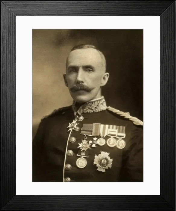 Framed Print : Major-General Sir W. F. Gatacre, K. C. B. 1900. Creator: Elliott & Fry Framed Print : Major-General Sir W. F. Gatacre, K. C. B. 1900. Creator: Elliott & Fry