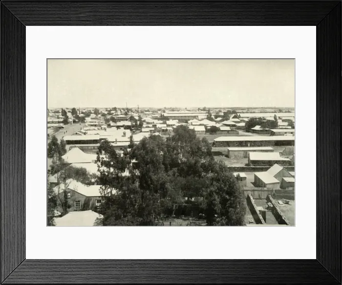 Framed Print : Kimberley, as seen from the Rock Shaft, 1900. Creator: George Washington Wilson Framed Print : Kimberley, as seen from the Rock Shaft, 1900. Creator: George Washington Wilson
