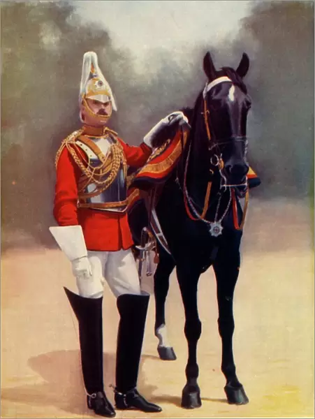 Household Cavalry-Captain, 2nd Life Guards, 1900. Creator: Gregory & Co