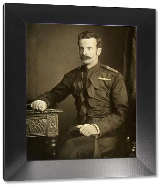 Brigadier-General The Earl of Dundonald, 1900. Creator: Robert Faulkner & Co