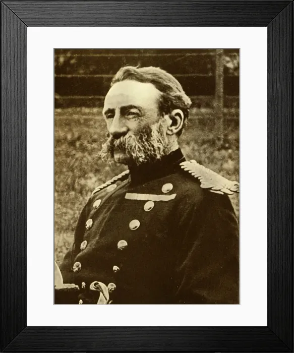 Framed Print : Lieutenant-General Sir Francis Clery, K. C. B. 1901. Creator: J&S Cumming Framed Print : Lieutenant-General Sir Francis Clery, K. C. B. 1901. Creator: J&S Cumming
