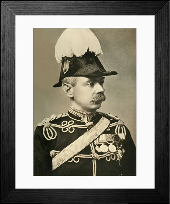 Framed Print : Lieut. -Colonel Plumer, 1901. Creator: Bassano Ltd Framed Print : Lieut. -Colonel Plumer, 1901. Creator: Bassano Ltd
