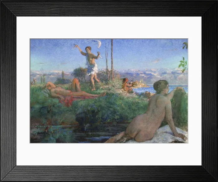 Framed Print : Le Cap d Antibes, ca 1928. Creator: Roussel, Ker-Xavier (1867-1944) Framed Print : Le Cap d Antibes, ca 1928. Creator: Roussel, Ker-Xavier (1867-1944)
