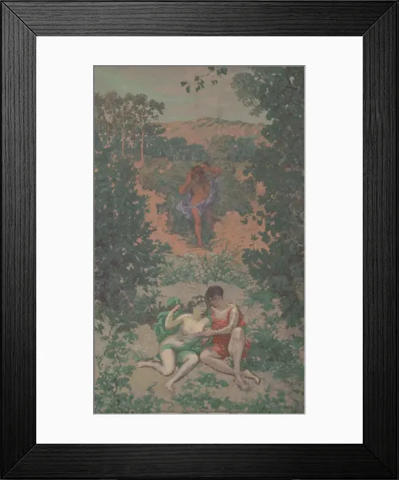 Framed Print : Polyphemus, Acis and Galatea, 1867-1944. Creator: Roussel, Ker-Xavier (1867-1944) Framed Print : Polyphemus, Acis and Galatea, 1867-1944. Creator: Roussel, Ker-Xavier (1867-1944)