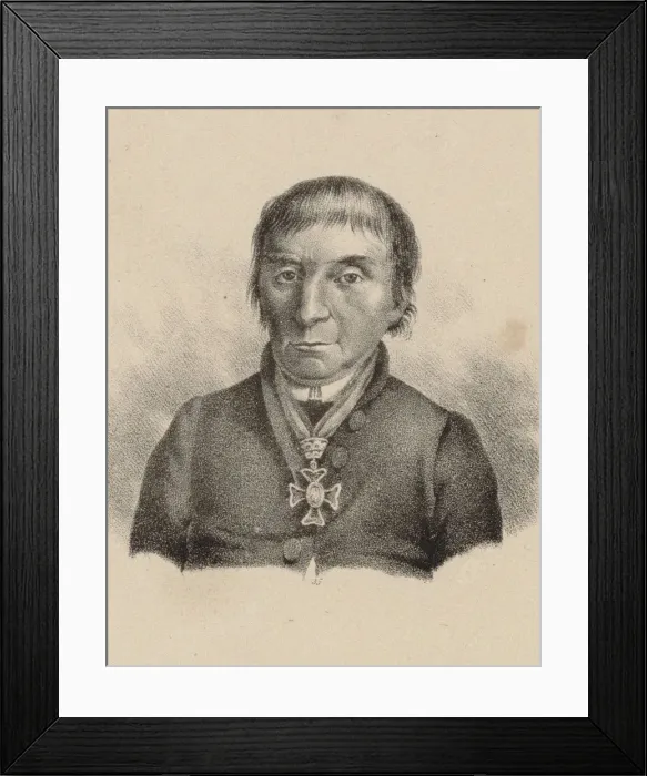 Framed Print : Portrait of pianist and composer Maximilian Stadler (1748-1833), 1830. Creator: Anonymous Framed Print : Portrait of pianist and composer Maximilian Stadler (1748-1833), 1830. Creator: Anonymous
