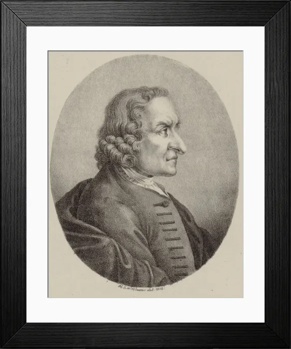 Framed Print : Portrait of the violinist and composer Giuseppe Tartini (1692-1770), 1818. Creator: Winter Framed Print : Portrait of the violinist and composer Giuseppe Tartini (1692-1770), 1818. Creator: Winter