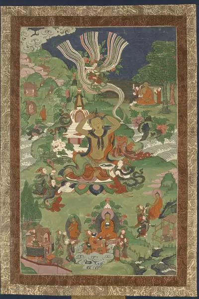 Thangka with Scenes from the Life of the Buddha, Second Half of the 19th cen Creator