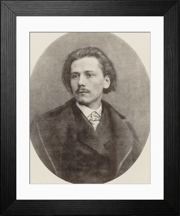 Framed Print : Portrait of the composer Jules Massenet (1842-1912), 1880. Creator: Anonymous Framed Print : Portrait of the composer Jules Massenet (1842-1912), 1880. Creator: Anonymous