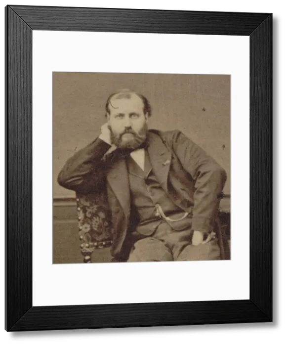 Framed Print : Portrait of the composer Charles Gounod (1818-1893), 1875 Framed Print : Portrait of the composer Charles Gounod (1818-1893), 1875