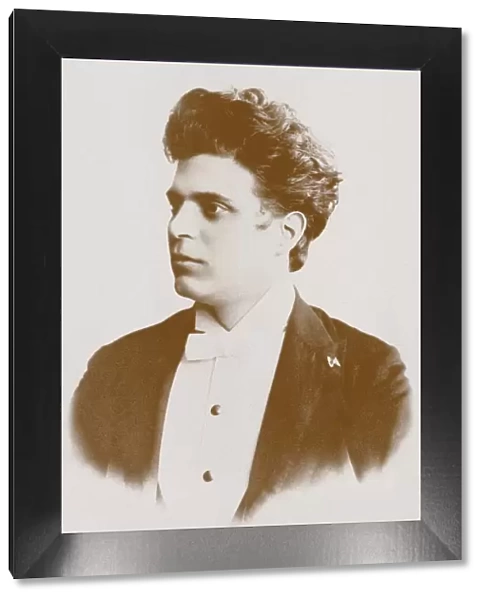 Portrait of the composer Pietro Mascagni (1863-1945). Creator: Anonymous