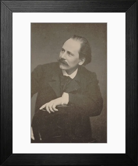 Framed Print : Portrait of the composer Jules Massenet (1842-1912). Creator: Anonymous Framed Print : Portrait of the composer Jules Massenet (1842-1912). Creator: Anonymous