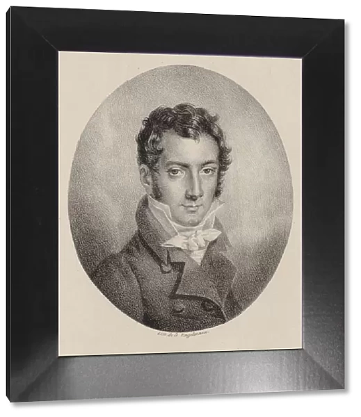 Portrait of the violinist and composer Josef Mayseder (1789-1863). Creator: Engelmann