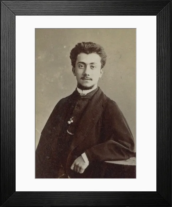Framed Print : Portrait of the composer Alexandre Luigini (1850-1906). Creator: Nadar, Gaspard-Felix Framed Print : Portrait of the composer Alexandre Luigini (1850-1906). Creator: Nadar, Gaspard-Felix