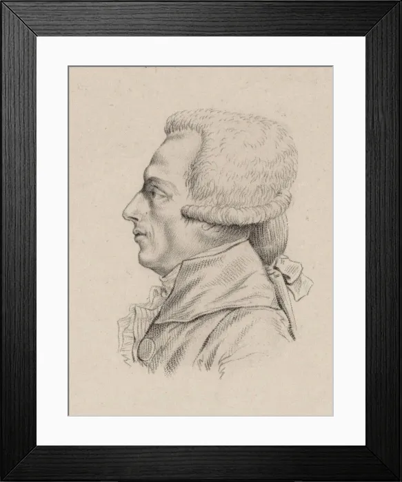 Framed Print : Portrait of the violinist and composer Niccolo Mestrino (1748-1789). Creator: Lambert Framed Print : Portrait of the violinist and composer Niccolo Mestrino (1748-1789). Creator: Lambert
