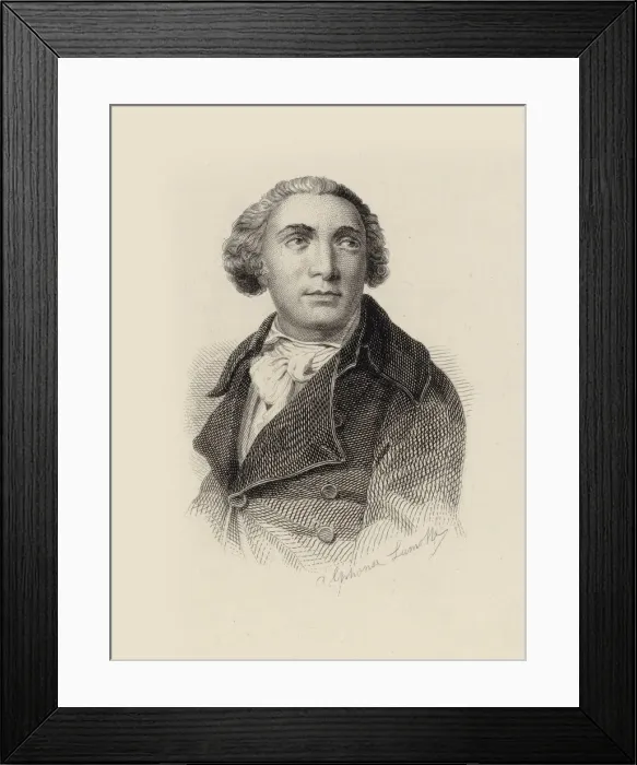 Framed Print : Portrait of Giovanni Paisiello (1740-1816). Creator: Lamotte, Alphonse (1844-1914) Framed Print : Portrait of Giovanni Paisiello (1740-1816). Creator: Lamotte, Alphonse (1844-1914)
