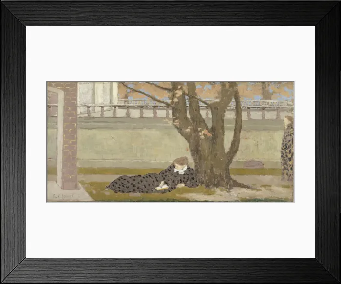 Framed Print : La Terrasse, ca 1892. Creator: Roussel, Ker-Xavier (1867-1944) Framed Print : La Terrasse, ca 1892. Creator: Roussel, Ker-Xavier (1867-1944)