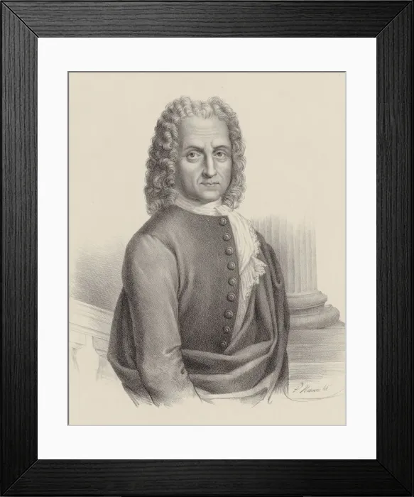 Framed Print : Portrait of the composer Benedetto Marcello (1686-1739). Creator: Roscioni, Vincenzo Framed Print : Portrait of the composer Benedetto Marcello (1686-1739). Creator: Roscioni, Vincenzo