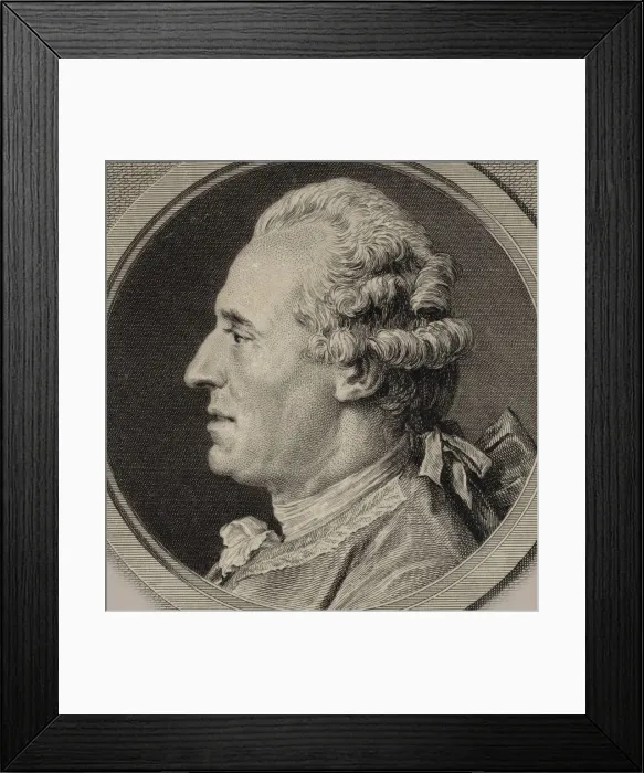 Framed Print : Portrait of the violinist and composer Jean Joseph Cassanea de Mondonville (1711-1772), 1768 Framed Print : Portrait of the violinist and composer Jean Joseph Cassanea de Mondonville (1711-1772), 1768