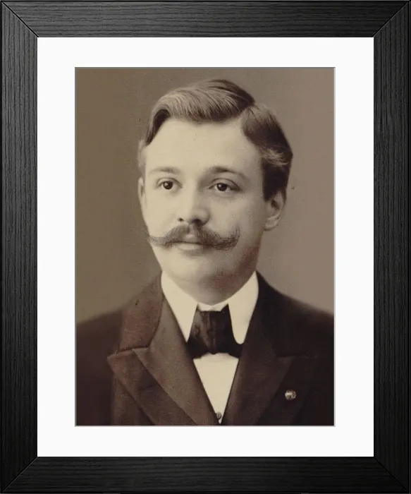 Framed Print : Portrait of the violinist and composer Henri Marteau (1874-1934). Creator: Photo studio N Framed Print : Portrait of the violinist and composer Henri Marteau (1874-1934). Creator: Photo studio N