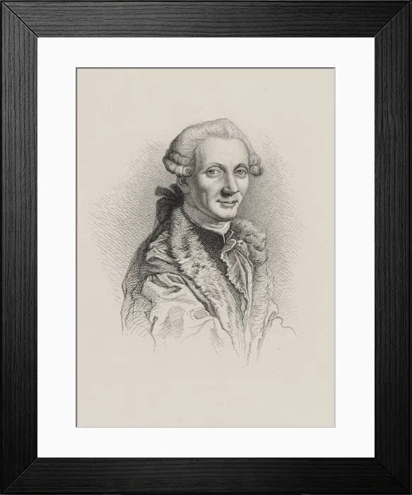 Framed Print : Portrait of the composer Niccolo Piccinni (1728-1800). Creator: Anonymous Framed Print : Portrait of the composer Niccolo Piccinni (1728-1800). Creator: Anonymous
