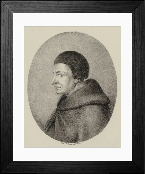 Framed Print : Portrait of the composer Giovanni Battista Martini (1706-1784), 1818. Creator: Winter Framed Print : Portrait of the composer Giovanni Battista Martini (1706-1784), 1818. Creator: Winter