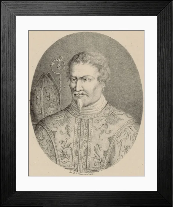 Framed Print : Portrait of the Composer Agostino Steffani (1654-1728), 1816 Framed Print : Portrait of the Composer Agostino Steffani (1654-1728), 1816