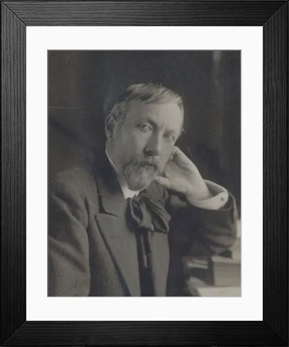 Framed Print : Portrait of the Composer Gabriel Pierne (1863-1937), 1910. Creator: Manuel, Henri Framed Print : Portrait of the Composer Gabriel Pierne (1863-1937), 1910. Creator: Manuel, Henri