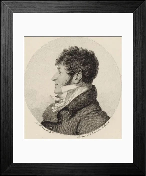 Framed Print : Portrait of the Composer Charles-Henri Plantade (1764-1839), 1806 Framed Print : Portrait of the Composer Charles-Henri Plantade (1764-1839), 1806