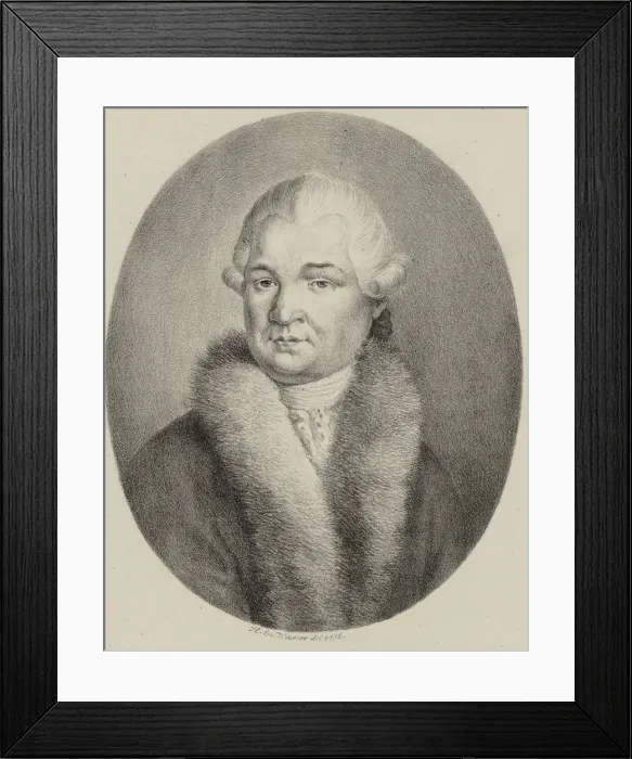 Framed Print : Portrait of the Composer Anton Schweitzer (1735-1787), 1816 Framed Print : Portrait of the Composer Anton Schweitzer (1735-1787), 1816