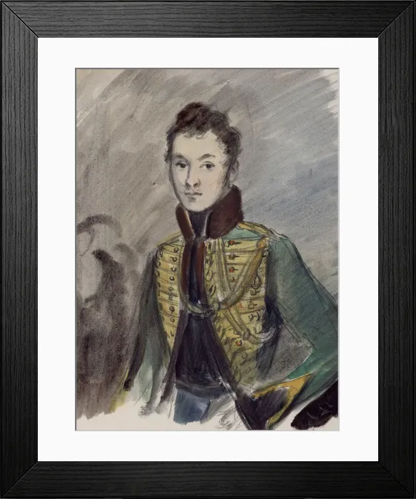 Framed Print : Nikolai Rostov. Illustration for the novel War and Peace by Leo Tolstoy, 1944-1947 Framed Print : Nikolai Rostov. Illustration for the novel War and Peace by Leo Tolstoy, 1944-1947