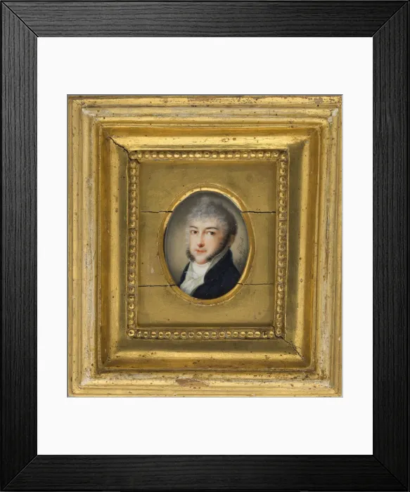 Framed Print : Portrait of the composer Michael Kleophas Oginski (1765-1833), 1807. Creator: Rosenzweig-Windisch Framed Print : Portrait of the composer Michael Kleophas Oginski (1765-1833), 1807. Creator: Rosenzweig-Windisch